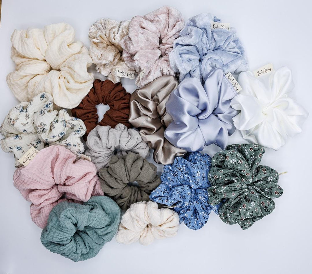Luxe Scrunchies: Hair Accessories