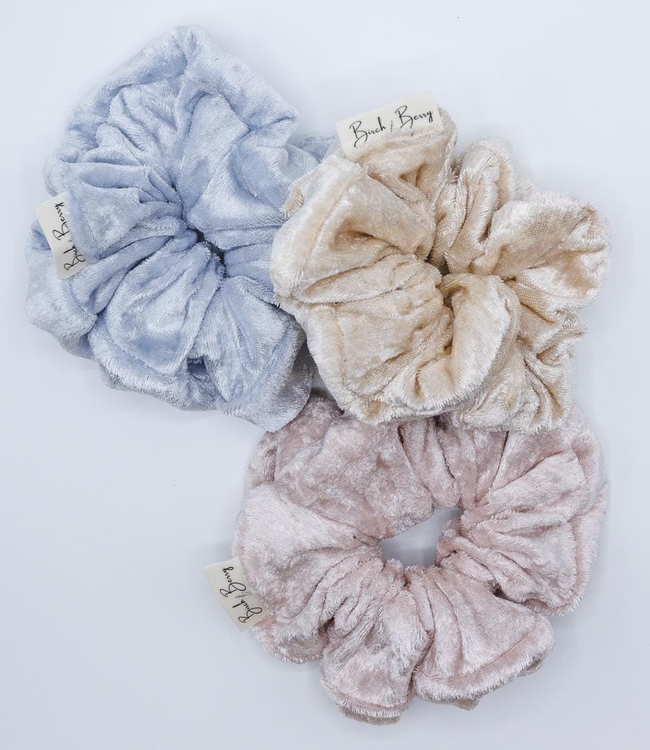 Luxe Scrunchies: Hair Accessories
