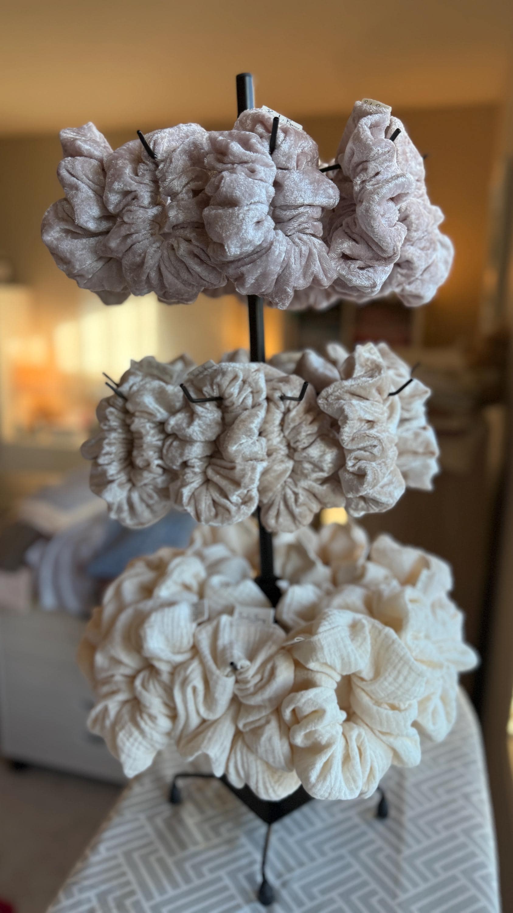 Luxe Scrunchies: Hair Accessories