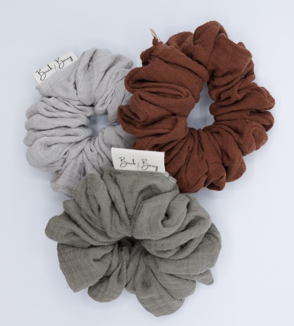 Luxe Scrunchies: Hair Accessories