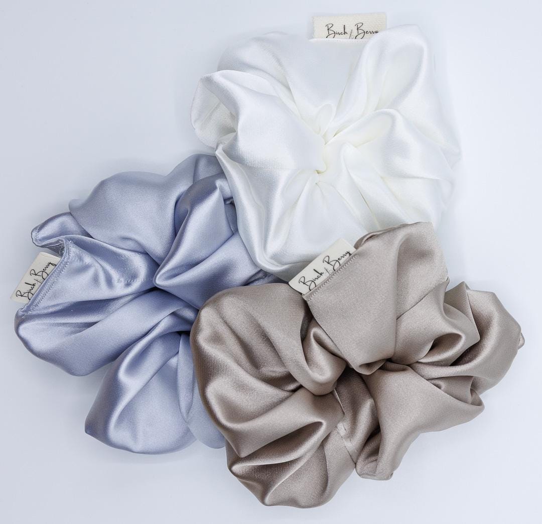 Luxe Scrunchies: Hair Accessories